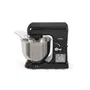 Robot pâtissier Livoo DOP190N - 1000W, bol inox 5L, 3 accessoires (fouet, crochet, batteur), 6 vitesses, noir