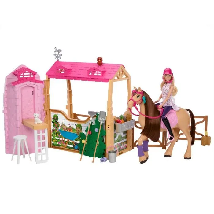 Barbie Barbie Mysteries : The Great Horse Chase Coffret Écurie Ultime HXJ44
