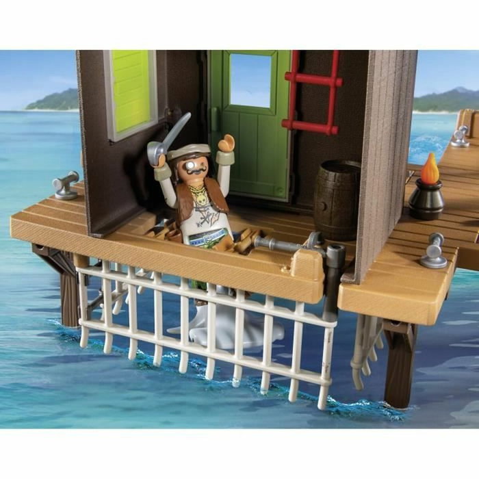 Playmobil Port de pirates avec repaire, prisons et canon, 165 pièces Playmobil Port de pirates avec repaire, prisons et canon, 165 pièces