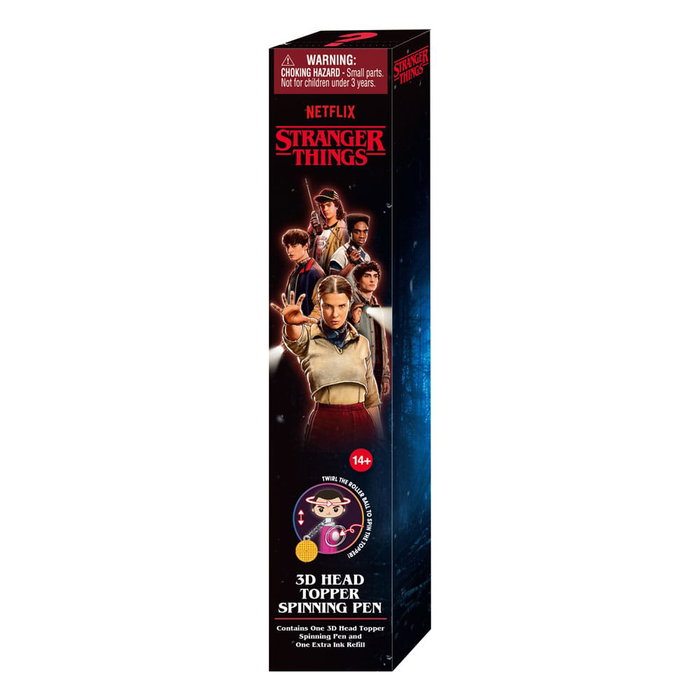 Monogram Int. Présentoir Blind Box Stylos 3D Head Topper Spinning Pen Stranger Things (16)
