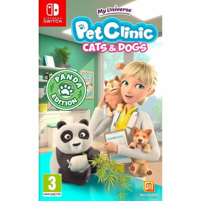 Microids My Universe: PetClinic Cats & Dogs - Panda Edition pour Nintendo Switch Microids My Universe: PetClinic Cats & Dogs - Panda Edition pour Nintendo Switch