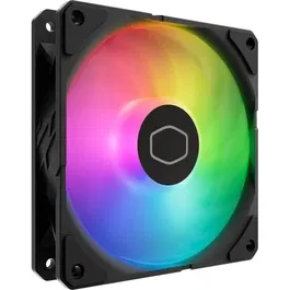 Cooler Master SickleFlow Edge 120 ARGB Ventilateur PC 120 mm - Haute performance, pression statique 3.61 mmH2O, 2500 RPM, ARGB, flux d'air 70.7 CFM, silencieux 32.8 dB