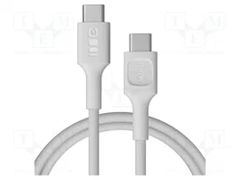 GREEN CELL Câble USB 2.0 vers USB C de deux côtés, 1,2m, blanc