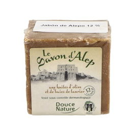DOUCE NATURE Savon d'Alep 12% Laurier