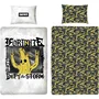 Fortnite Parure de Lit Réversible Fortnite Banane - Licence Officielle - Microfibre - Housse de Couette 140x200 cm + Taie d'Oreiller 63x63 cm