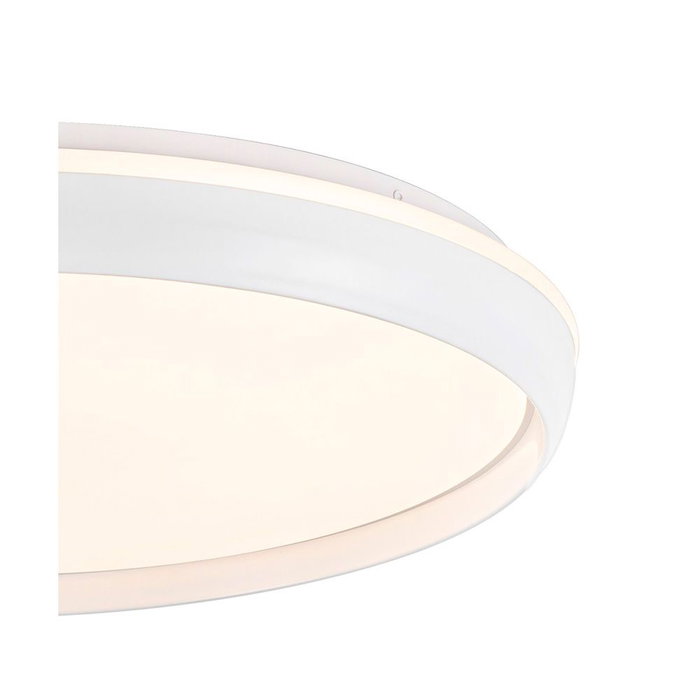Cristalrecord Plafonnier LED Charly circulaire, 72W, Blanc, ø50 cm Cristalrecord Plafonnier LED Charly circulaire, 72W, Blanc, ø50 cm