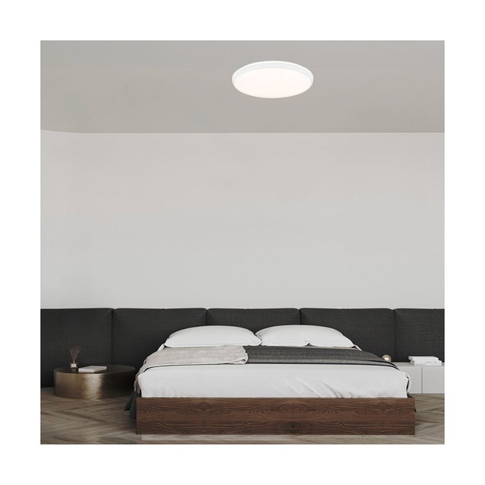 Cristalrecord Plafonnier LED Charly circulaire, 72W, Blanc, ø50 cm Cristalrecord Plafonnier LED Charly circulaire, 72W, Blanc, ø50 cm