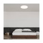 Cristalrecord Plafonnier LED Charly circulaire, 72W, Blanc, ø50 cm