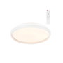 Cristalrecord Plafonnier LED Charly circulaire, 72W, Blanc, ø50 cm