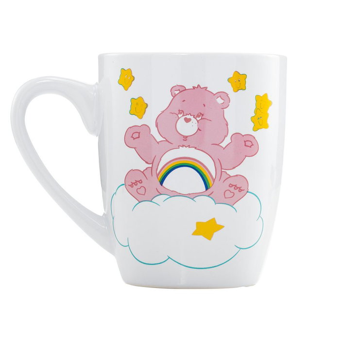 PYRAMID Set de Tasse et Chaussettes Ours Amoureux - Tasse Céramique 315ml (Micro-ondes/Lave-vaisselle) - Chaussettes Taille 36-41