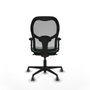 Piqueras y Crespo Chaise de Bureau 2D036G0 Vert émeraude