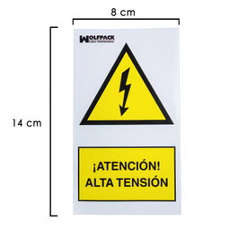 WOLFPACK LINEA PROFESIONAL Panneau adhésif haute tension 140x80 cm