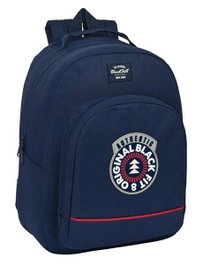 Safta Mochila Blackfit8 Authentic Sac à Dos Adaptable Chariot Récupéré Noir 32x42x15 cm