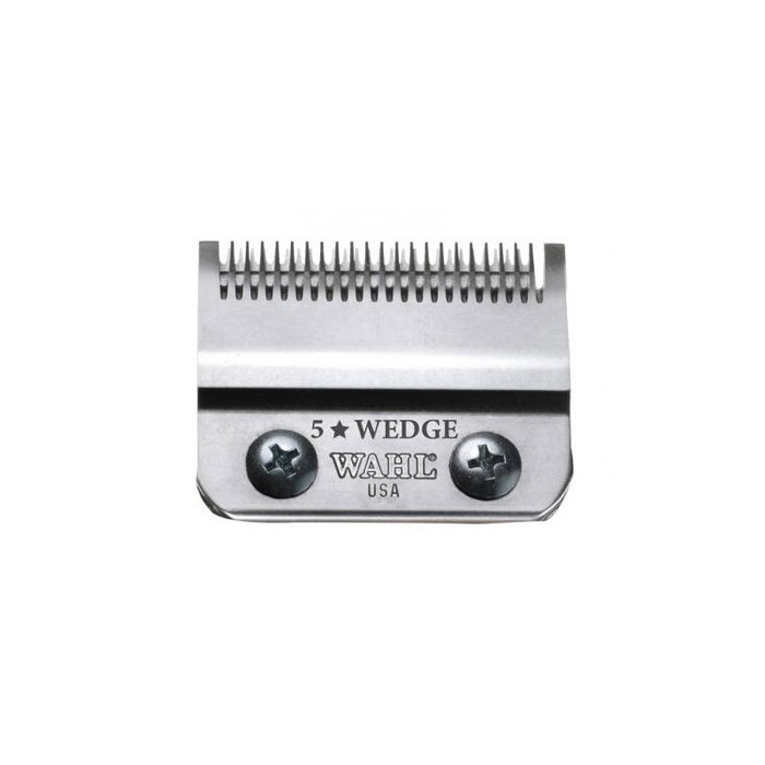 Wahl Recambio Cuchilla Legend - Jeu de lames de rechange Wedge chromées pour coupe de 0.5 à 2.9 mm et largeur 40 mm avec levier d'ajustement Wahl Recambio Cuchilla Legend - Jeu de lames de rechange Wedge chromées pour coupe de 0.5 à 2.9 mm et largeur 40 mm avec levier d'ajustement