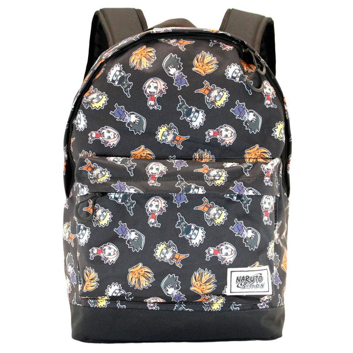 KARACTERMANIA Sac à dos urbain Naruto Shippuden - 41 cm - Léger, compartiment unique, sangles réglables, poche frontale et sangles de trolley KARACTERMANIA Sac à dos urbain Naruto Shippuden - 41 cm - Léger, compartiment unique, sangles réglables, poche frontale et sangles de trolley
