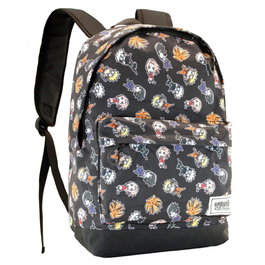 KARACTERMANIA Sac à dos urbain Naruto Shippuden - 41 cm - Léger, compartiment unique, sangles réglables, poche frontale et sangles de trolley