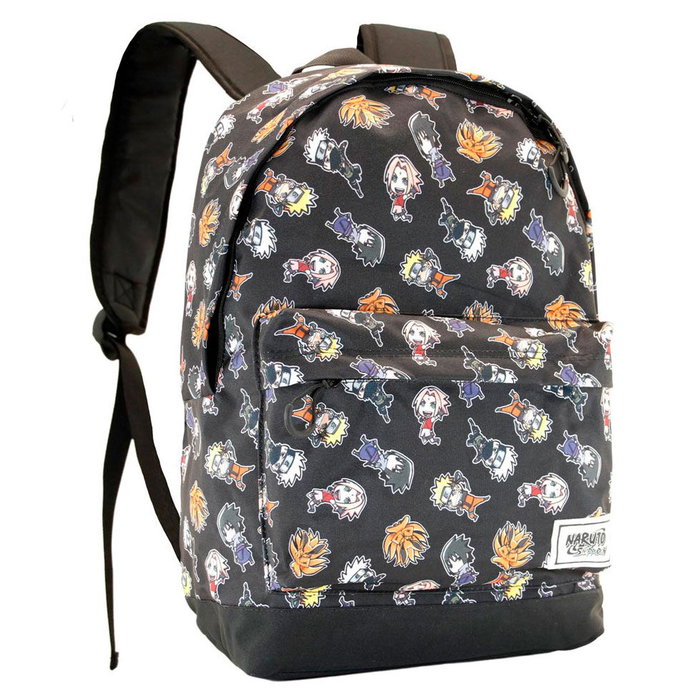 KARACTERMANIA Sac à dos urbain Naruto Shippuden - 41 cm - Léger, compartiment unique, sangles réglables, poche frontale et sangles de trolley KARACTERMANIA Sac à dos urbain Naruto Shippuden - 41 cm - Léger, compartiment unique, sangles réglables, poche frontale et sangles de trolley