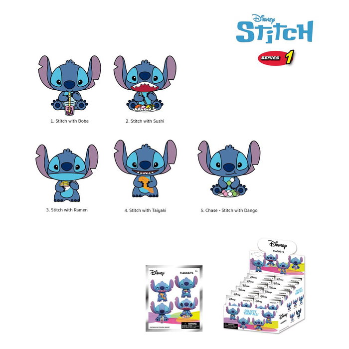 Lilo & Stitch présentoir aimants Stitch Series 1 (12) Lilo & Stitch présentoir aimants Stitch Series 1 (12)