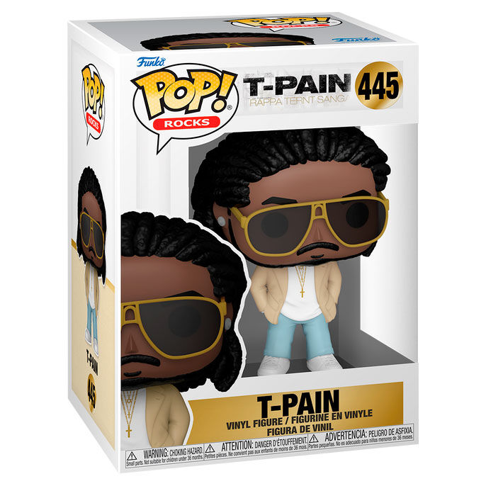 Funko T-Pain POP! Rocks Vinyl figurine T-Pain (Rappa Ternt Sanga) 9 cm