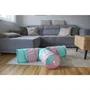 Kerbl Tunnel pour chat Triangle Turquoise/rose/gris