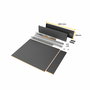 Emuca Kit de tiroirs pour cuisine ou salle de bains Vertex, hauteur 93mm, avec panneaux inclus, module 450mm, peint en blanc