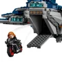 LEGO 76325 Marvel Le Quinjet d'Avengers : L'Ère d'Ultron - Set de Construction avec 5 Minifigurines et Support - Jeu Enfant 10 Ans et Plus
