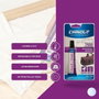 Cyanolit Colle spéciale tissu - Fixation flexible