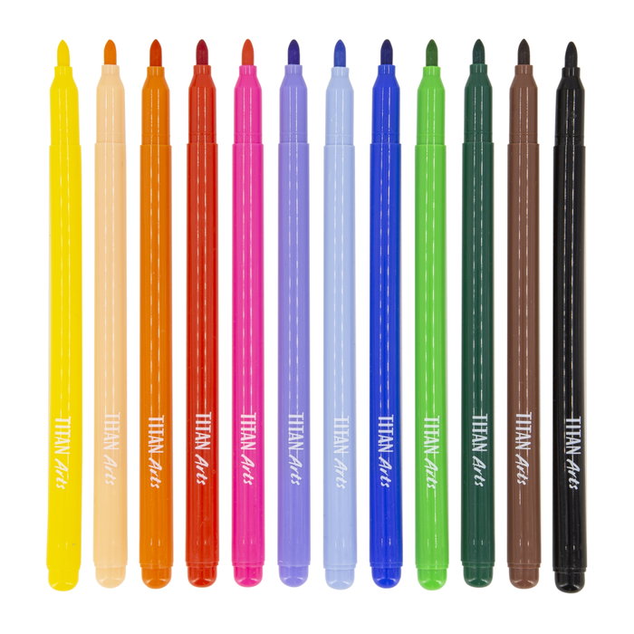 Titan Arts Set de 12 marqueurs TACR Titan Arts Set de 12 marqueurs TACR
