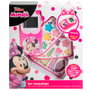 DISNEY - Set de maquillage Minnie pour téléphone portable avec ombres à paupières, brillants à lèvres, vernis à ongles et pinceaux - À partir de 5 ans