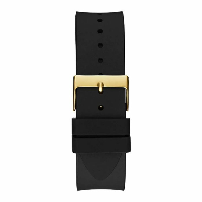Guess GW0625G2 avec boîtier doré et bracelet noir