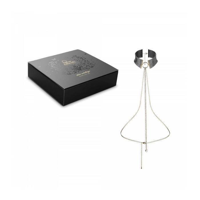 Desir Collier Métallique Noir Bijoux Indiscrets 144 Desir Collier Métallique Noir Bijoux Indiscrets 144