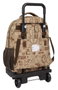 Safta Mochila Jurassic World - Sac à dos grande capacité avec roues, format compact et extension simple, dimensions 33x45x22 cm