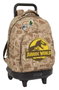 Safta Mochila Jurassic World - Sac à dos grande capacité avec roues, format compact et extension simple, dimensions 33x45x22 cm