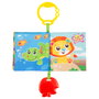 Playgro Livre d'activités pour poussette 0189056 – avec textures, mordeur et clip, multilingue