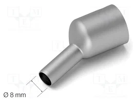 JBC TOOLS Buse d'air chaud courbée Ø8mm ESD