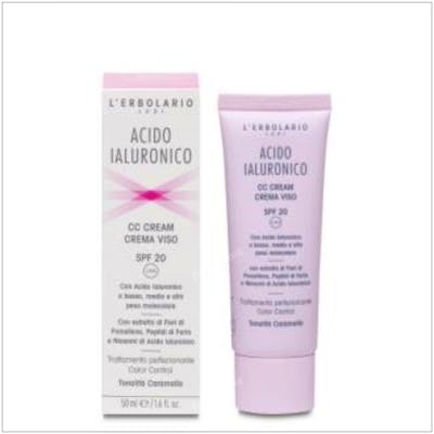 L'ERBOLARIO Acide Hyaluronique CC Crème Tono Caramelo 50ml L'ERBOLARIO Acide Hyaluronique CC Crème Tono Caramelo 50ml