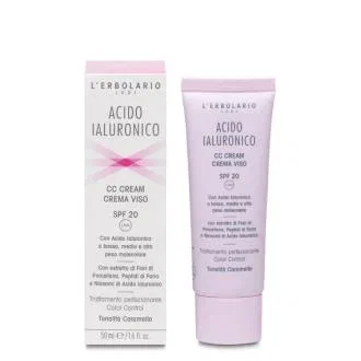 L'Erbolario Acide Hyaluronique CC Crème Teinte Caramel 50ml L'Erbolario Acide Hyaluronique CC Crème Teinte Caramel 50ml