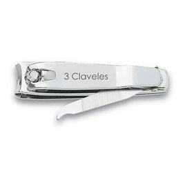 Tres Claveles Coupe-ongles avec lime chromé 6 cm