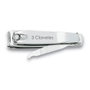 Tres Claveles Coupe-ongles avec lime chromé 6 cm