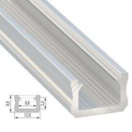 Profil Aluminium Type X Brut 2,02M