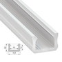 Profil Aluminium Type X Brut 2,02M