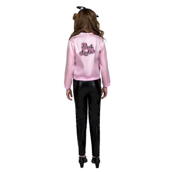 My Other Me - Déguisement Enfant Blouson Pink Lady Taille 7-9 Ans