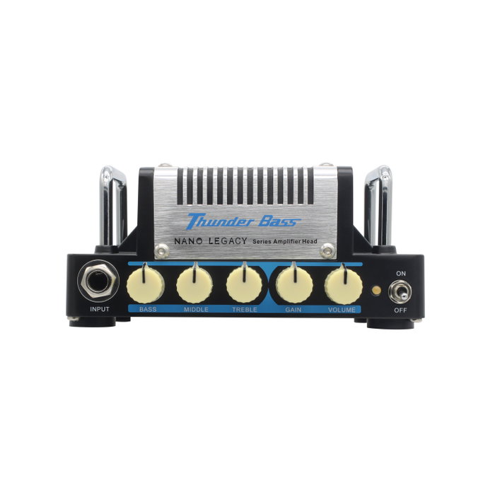 Hotone Thunder Bass - Ampli Tête Basse 5W SVT avec EQ 3 Bandes Hotone Thunder Bass - Ampli Tête Basse 5W SVT avec EQ 3 Bandes