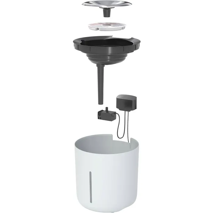 Zeus Oasis Fontaine à eau pour chiens, 6 L
