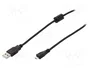 DELOCK Câble USB 2.0 de 2m (USB A vers Micro USB B) noir