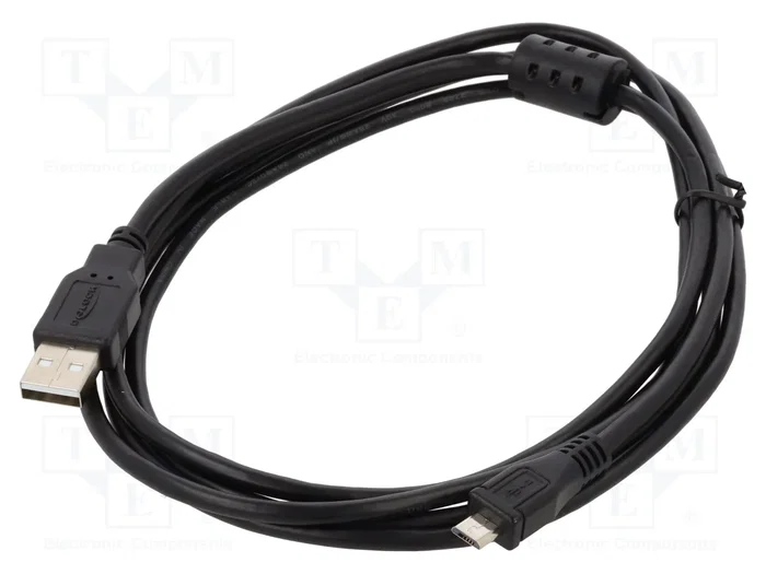 DELOCK Câble USB 2.0 de 2m (USB A vers Micro USB B) noir