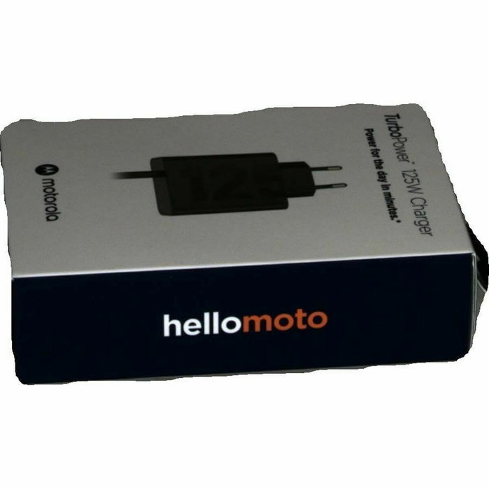 Motorola TurboPower 125W Chargeur USB-C avec câble 1 m Noir Motorola TurboPower 125W Chargeur USB-C avec câble 1 m Noir