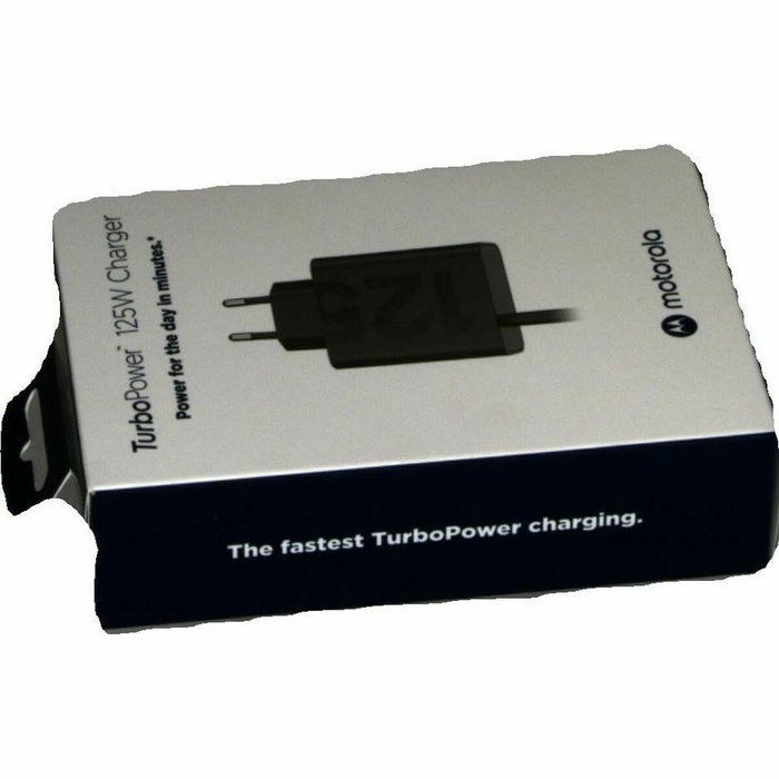 Motorola TurboPower 125W Chargeur USB-C avec câble 1 m Noir Motorola TurboPower 125W Chargeur USB-C avec câble 1 m Noir
