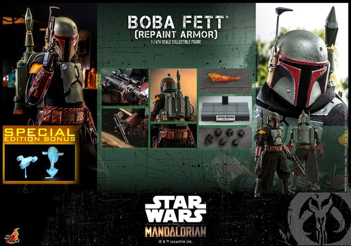 Star Wars: The Mandalorian figurine 1/6 Boba Fett Repaint Armor Special Edition 30 cm Star Wars: The Mandalorian figurine 1/6 Boba Fett Repaint Armor Special Edition 30 cm