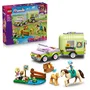 LEGO Friends 42695 - Jeu de Construction La Remorque du Cheval et du Poulain - Avec Voiture, Cheval, Poulain et Mini-Poupées - À Partir de 7 Ans